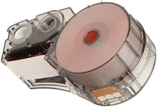 Load image into Gallery viewer, Brady B-580 Permanent Vinyl, Black On Red Color, BMP21 Mobile Printer ID PAL And LABPAL Printer Label