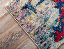 Load image into Gallery viewer, Unique Loom Positano Collection Coastal Modern Bright Colors Starfish Area Rug
