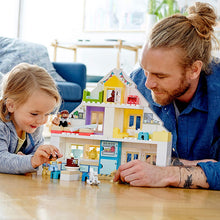 Load image into Gallery viewer, LEGO DUPLO Town Modular Playhouse 10929 Dollhouse with Furniture and a Family, Great Educational Toy for Toddlers, New 2020 (129) Pieces