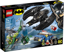 Load image into Gallery viewer, LEGO DC Batman: Batman Batwing and The Riddler Heist 76120 Building Kit (489 Pieces)