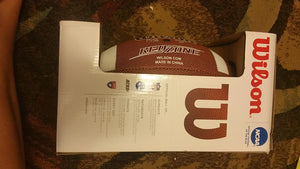 WILSON NCAA Red Zone Official Size Composite Leather Game