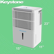 Load image into Gallery viewer, Keystone 35 Pint Dehumidifier with Electronic Controls