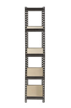 Load image into Gallery viewer, Muscle Rack UR301260PB5P-SV Silver Vein Steel Storage Rack, 5 Adjustable Shelves, 4000 lb. Capacity, 60" Height x 30" Width x 12" Depth