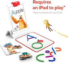 Load image into Gallery viewer, Osmo - Little Genius Starter Kit for iPad - 4 Hands-On Educational Games - Ages 3-5 - Problem Solving, Phonics &amp; Creativity (Osmo iPad Base Included)