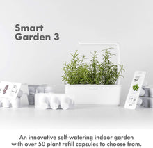 Load image into Gallery viewer, Click &amp; Grow Smart Garden 3 Indoor Herb Garden (Includes Basil Plant Pods), Beige