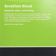 Load image into Gallery viewer, Green Mountain Coffee Breakfast Blend, K-Cup for Keurig Brewers