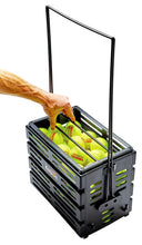 Load image into Gallery viewer, Tourna Ballport Tennis Ball Hopper Holds 80 Balls Durable and Lightweight – Black