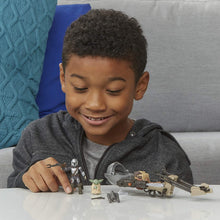 Load image into Gallery viewer, Star Wars Mission Fleet Expedition Class The Mandalorian The Child Battle for The Bounty 2.5-Inch-Scale Figures and Vehicle, Kids Ages 4 and Up