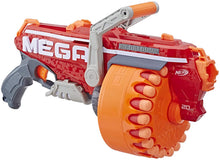 Load image into Gallery viewer, Megalodon Nerf N-Strike Mega Toy Blaster with 20 Official Mega Whistler Darts Includes: Blaster, Drum, 20 Darts, &amp; Instructions