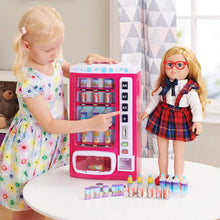 Load image into Gallery viewer, myLife Brand Products My Life As 29 Piece Doll Vending Machine Set for 18" Dolls