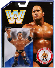 Load image into Gallery viewer, WWE The Rock - Mattel Retro Toy Wrestling Figure