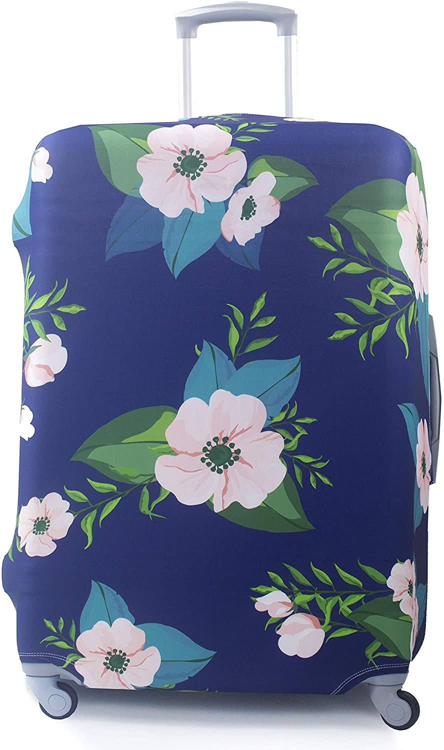 American Green Travel Print 28-30 in. Suitcase Protector Luggage Cover
