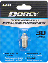 Load image into Gallery viewer, Dorcy 30-Lumen 3-Volt LED Replacement Bulb with 10-year Lifespan, (41-1643)