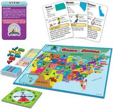 Load image into Gallery viewer, Winning Moves Games Game of The States, Can You Sell The Most from Coast to Coast? Game Board Game (1206)