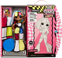Load image into Gallery viewer, L.O.L. Surprise! O.M.G. Lights Angles Fashion Doll with 15 Surprises