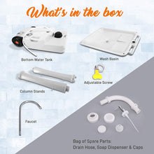 Load image into Gallery viewer, SereneLife Portable Camping Sink w/ Towel Holder &amp; Soap Dispenser