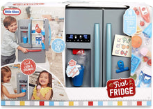 Load image into Gallery viewer, Little Tikes First Fridge Refrigerator with Ice Dispenser Pretend Play Appliance for Kids, Play Kitchen Set with Kitchen Playset Accessories Unique Toy Multi-Color