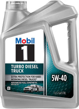 Load image into Gallery viewer, Mobil 1 5W-40 Turbo Diesel Truck