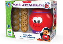 Load image into Gallery viewer, The Learning Journey Learn With Me - Count &amp; Learn Cookie Jar - Counting and Numbers STEM Teaching Toddler Toys &amp; Gifts for Boys &amp; Girls Ages 2 Years and Up - Award Winning Preschool Learning Toys
