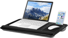 Load image into Gallery viewer, LapGear Home Office Pro Lap Desk with Wrist Rest, Mouse Pad, and Phone Holder