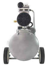 Load image into Gallery viewer, California Air Tools 8010 Ultra Quiet &amp; Oil-Free 1.0 hp Steel Tank Air Compressor, 8 gal, Silver