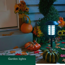 Load image into Gallery viewer, Bell+Howell Smart Solar Pathway Lights, Bright White &amp; Flickering Flame Solar Torches Waterproof Outdoor Lighting Landscape Lights Dusk to Dawn Auto On/Off for Garden Patio Yard