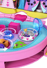 Load image into Gallery viewer, Polly Pocket Tiny is Mighty Theme Park Backpack Compact with Adjustable Straps, 2 Micro Dolls, Ice Cream Cart &amp; Rides For Ages 4 Years Old &amp; Up