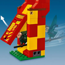 Load image into Gallery viewer, LEGO 75956 Harry Potter Quidditch Match Building Set, Gryffindor Slytherin Ravenclaw and Hufflepuff Towers, Harry Potter Toy Gifts