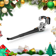 Load image into Gallery viewer, Ukoke U03LB Cordless Electric Power Leaf Blower, Portable Handheld Battery Operate, 40 MPH to 130 MPH, Silver &amp; Black 20V 2A Battery &amp; Charger Included