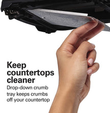 Load image into Gallery viewer, Hamilton Beach Cool Wall 2-Slice Toaster, Chrome