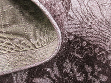 Load image into Gallery viewer, Unique Loom La Jolla Collection Tone-on-Tone Traditional Purple Area Rug (7' 0 x 10' 0)