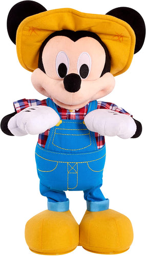 Disney Junior Mickey Mouse Sing and Dance Plush Toy, Great Interactive Play for Kids