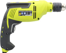 Load image into Gallery viewer, Ryobi D620H 5/8" 6.2 Amp 2,700 RPM Heavy Duty Variable Speed Reversible Hammer Drill w/ Depth Stop Rod and Chuck Key Storage