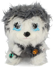 Load image into Gallery viewer, Rescue Runts Husky Plush Dog, White/Gray