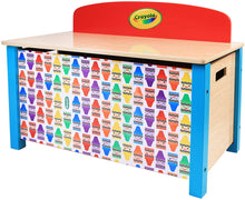 Load image into Gallery viewer, Grow&#39;n Up Crayola Wooden Storage Chest