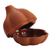 Load image into Gallery viewer, Rachael Ray Cucina Stoneware 4.5-Inch Terra Cotta Garlic Roaster