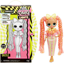 Load image into Gallery viewer, L.O.L. Surprise! O.M.G. Lights Dazzle Fashion Doll with 15 Surprises