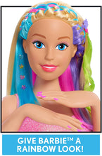 Load image into Gallery viewer, Barbie Rainbow Sparkle Deluxe Styling Head - Blonde Hair