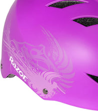 Load image into Gallery viewer, Razor 2 Cool Youth Kids 8-14 Years Adjustable Bike Skate Scooter Helmet, Purple