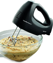 Load image into Gallery viewer, Hamilton Beach Hand Mixer with Snap-on Case, Black