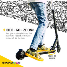 Load image into Gallery viewer, Swagtron SK3 Electric Scooter w/LED Wheels &amp; Kick-Start Boost, for Kids