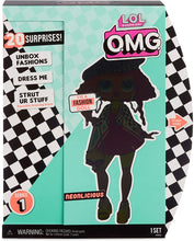 Load image into Gallery viewer, L.O.L. Surprise! O.M.G. Neonlicious Fashion Doll with 20 Surprises