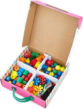 Load image into Gallery viewer, Jewelry Making Kit for Kids - Kid Made Modern My First Jewelry Kit - Bead Lacing Activity Set for Kids Ages 3 and Up