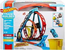Load image into Gallery viewer, Hot Wheels Track Builder Unlimited Triple Loop Kit