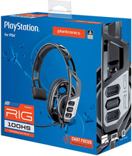 Load image into Gallery viewer, Plantronics Rig 100Hs Gaming Headset for PlayStation4 - Playstation 4, Black, 9.8 x 8.3 x 2.8 inches; 3.84 Ounces