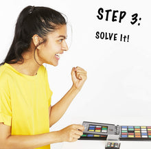 Load image into Gallery viewer, Rubik's Race Game, Head To Head Fast Paced Square Shifting Board Game Based On The Rubiks Cubeboard, for Family, Adults and Kids Ages 7 and Up