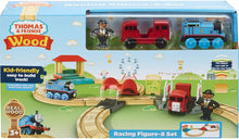 Load image into Gallery viewer, Thomas &amp; Friends Wood, Racing Figure-8 Set, Multicolor, Standard