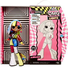Load image into Gallery viewer, L.O.L. Surprise! O.M.G. Lights Angles Fashion Doll with 15 Surprises