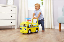 Load image into Gallery viewer, Little Tikes Little Baby Bum Wheels On The Bus Scoot &amp; Push Ride | Walk Ride and Play with Music | Educational Learning Birthday Gift Present for Toddlers Boys and Girls