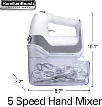 Load image into Gallery viewer, Hamilton Beach Professional 5 Speed Hand Mixers